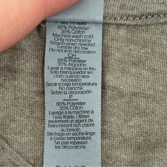 Next Apparel Women’s Nashville Peace Love & Rhythm Graphic Brown Tee Shirt Small - Picture 7 of 9